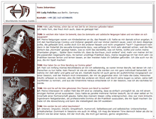 Tablet Screenshot of lady-felicitas.tom-stahl.com
